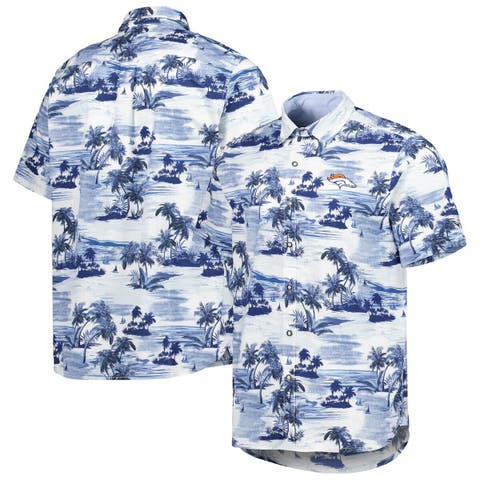 Lids Auburn Tigers Tommy Bahama Tropical Horizons Button-Up Shirt - Navy