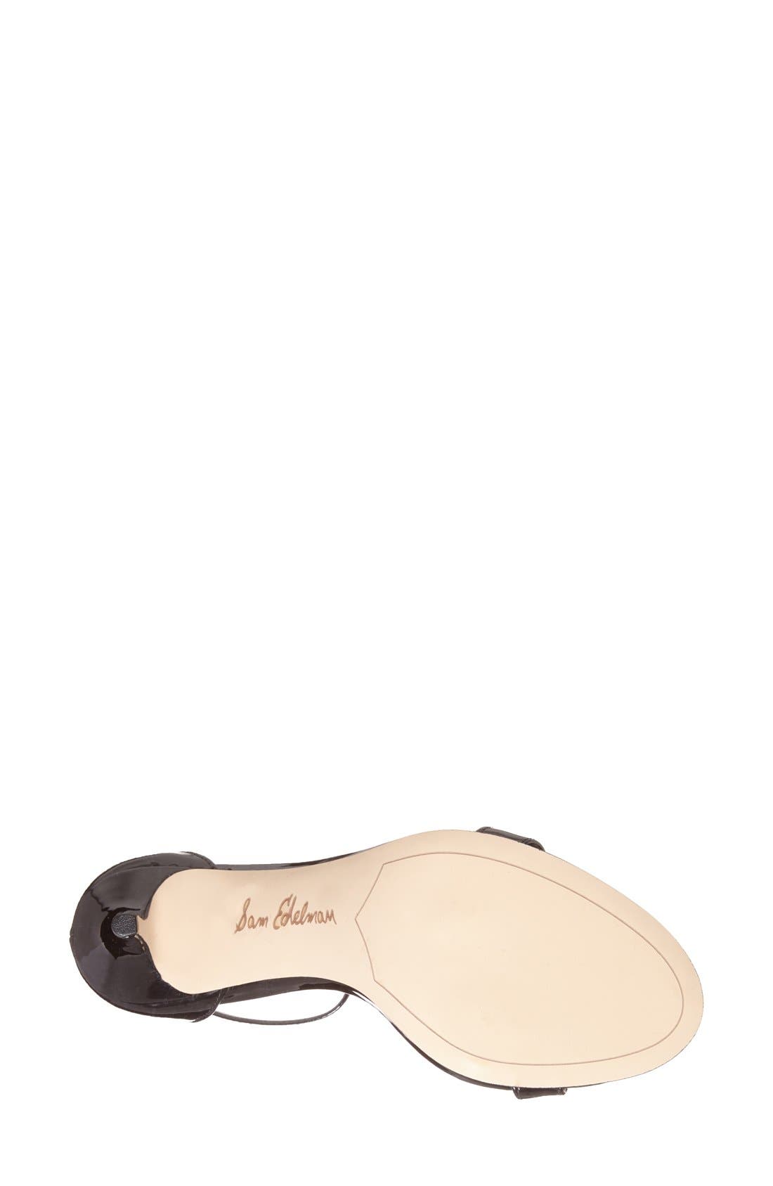 SAM EDELMAN,
                            'Patti' Ankle Strap Sandal,
                            Alternate thumbnail 151, color,
                            002