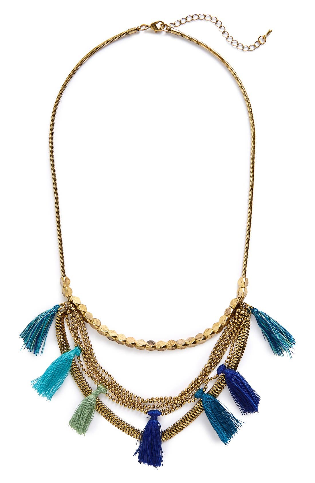 Sole Society Tassel Multistrand Necklace Nordstrom