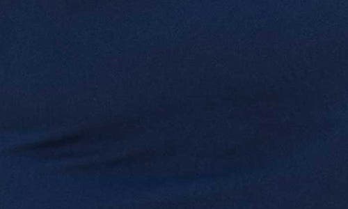 L I V D Clementine Split Sleeve Jersey Dress In Navy