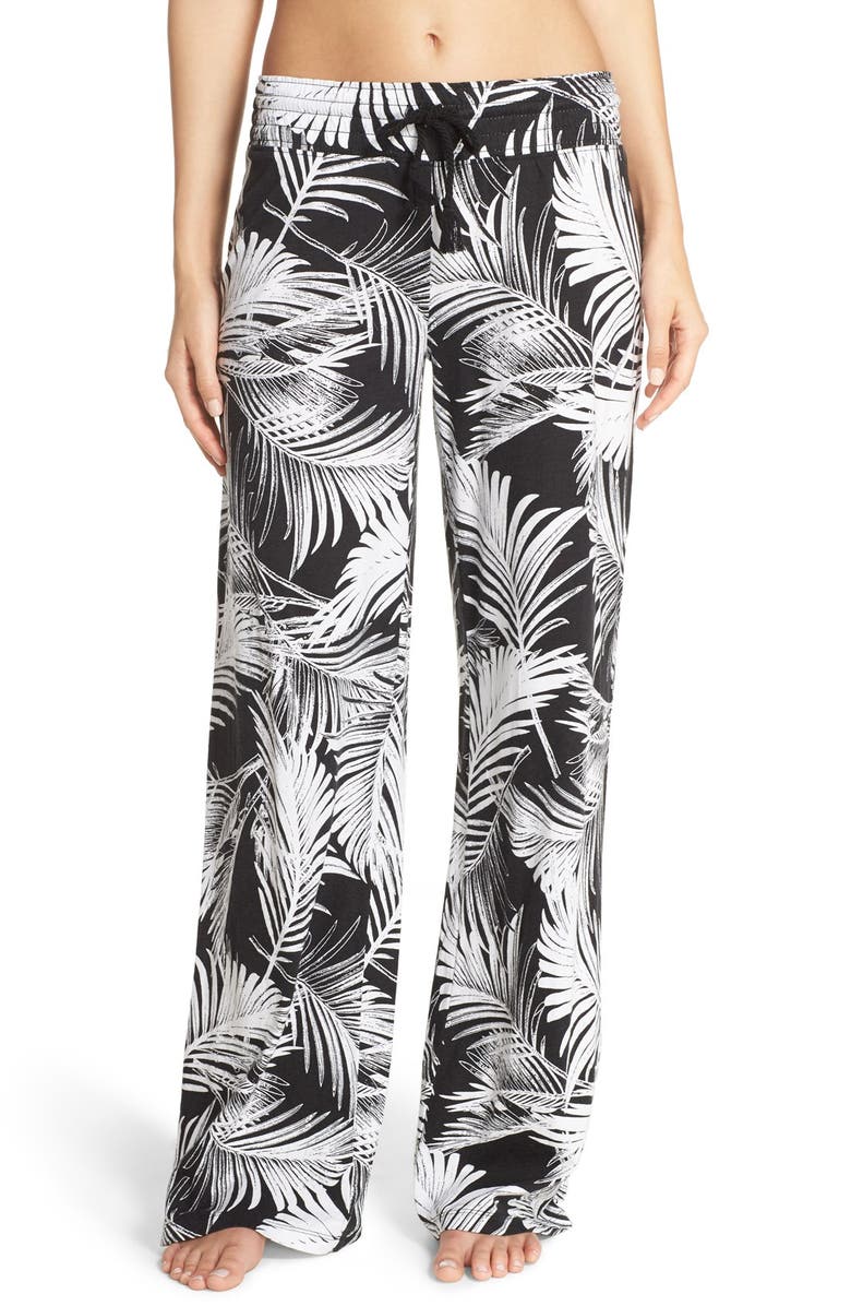 PJ Salvage Palm Print Pajama Pants | Nordstrom