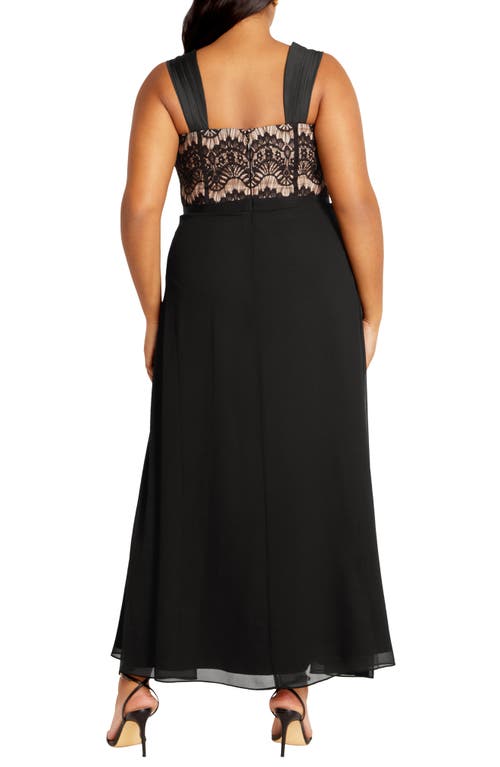 Shop City Chic Sweet Evie Dress In Black