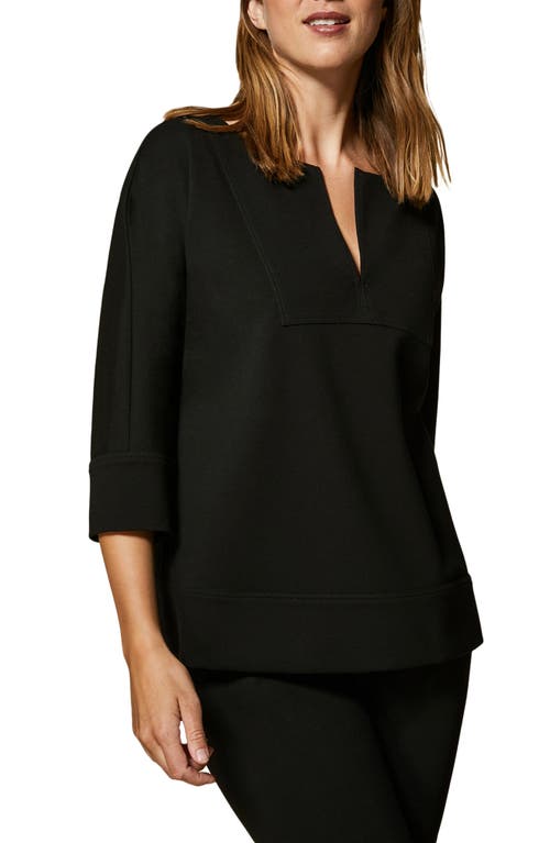 Marina Rinaldi Oculare Jersey Sweatshirt in Black