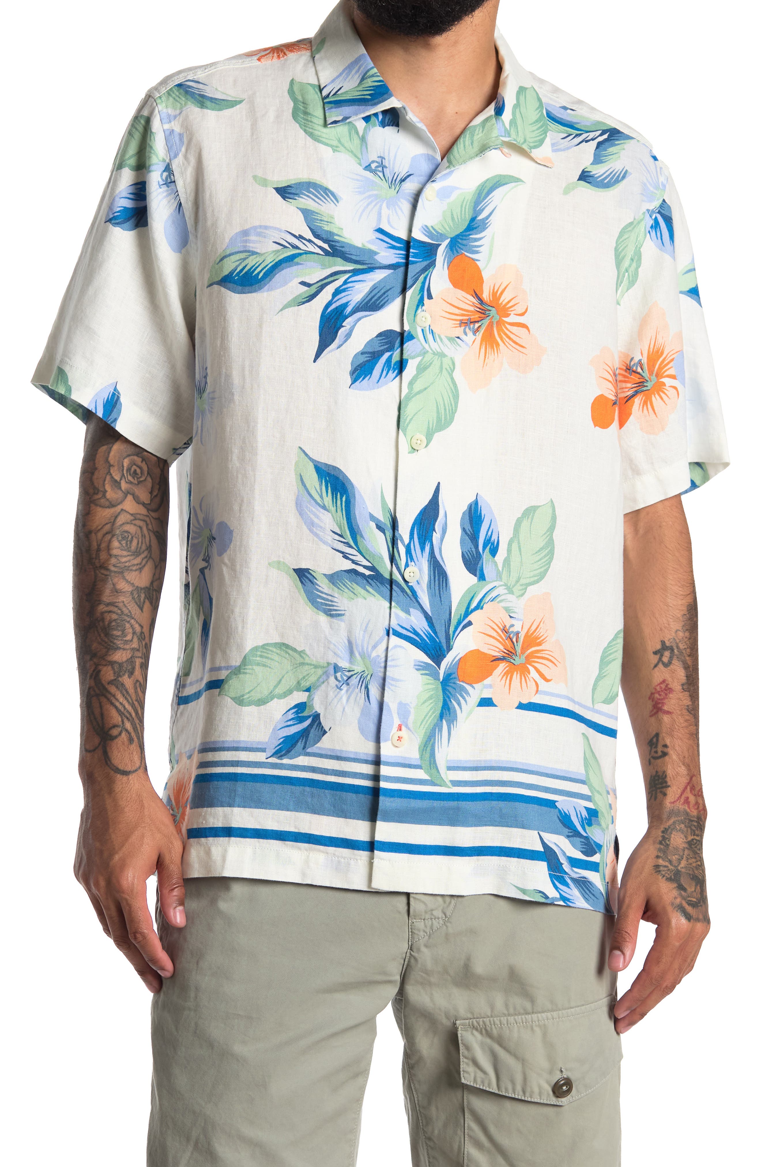 Tommy Bahama Agra Blooms Linen Camp 