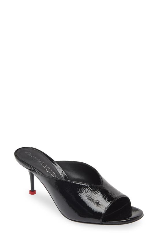 Shop Alexander Mcqueen Slide Sandal In Black