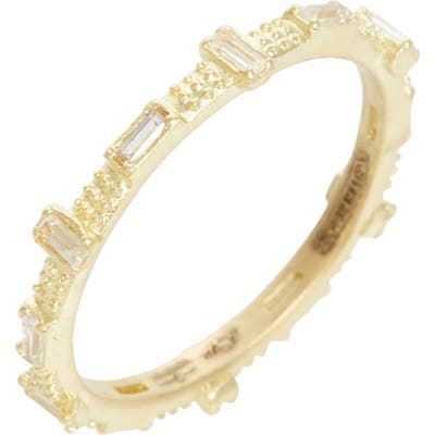 Armenta Sueno Baguette Sapphire Stacking Ring