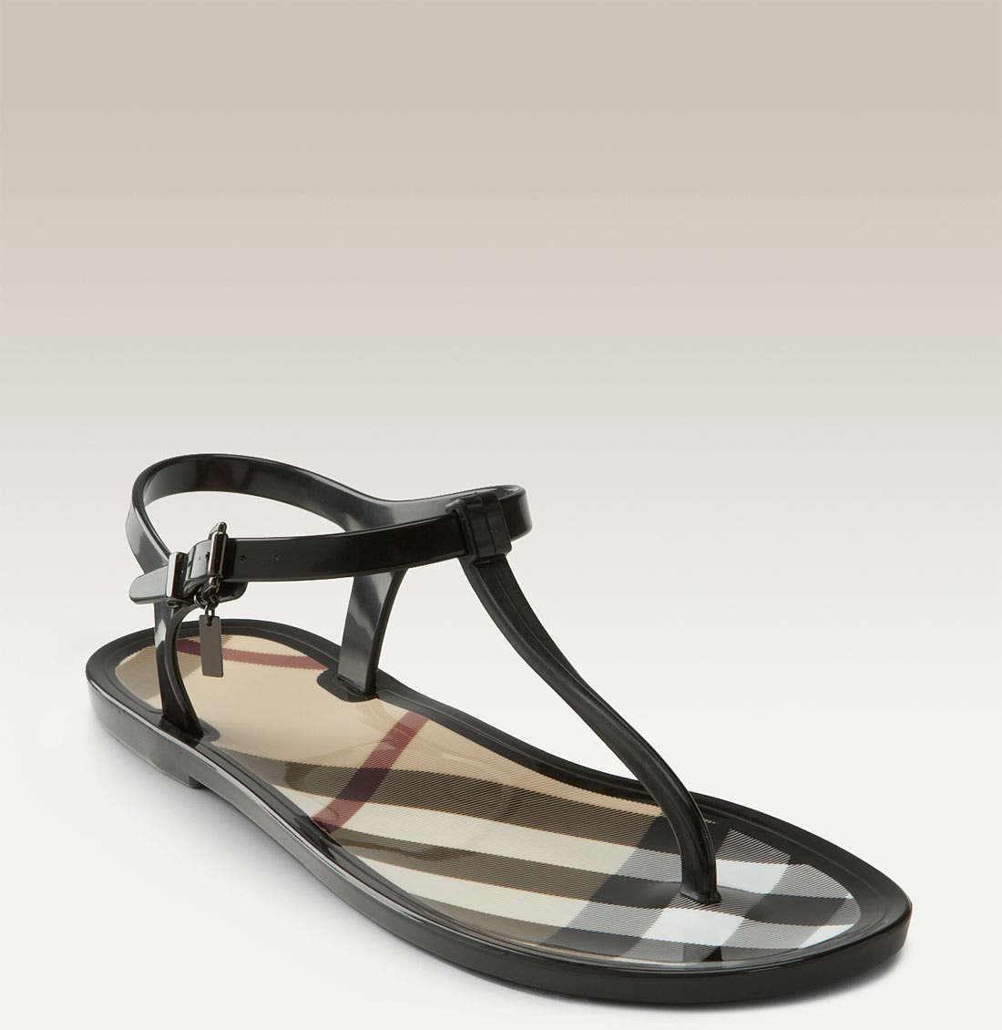 burberry jelly thong sandals
