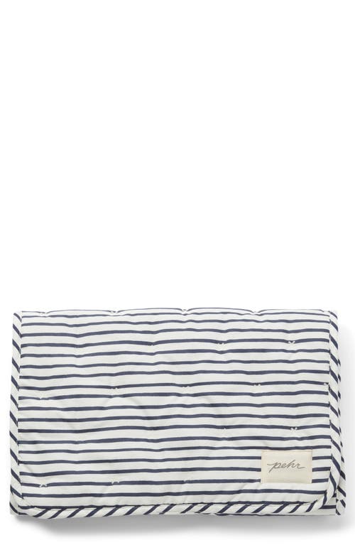 On the Go Coated Organic Cotton Changing Pad in Ink
