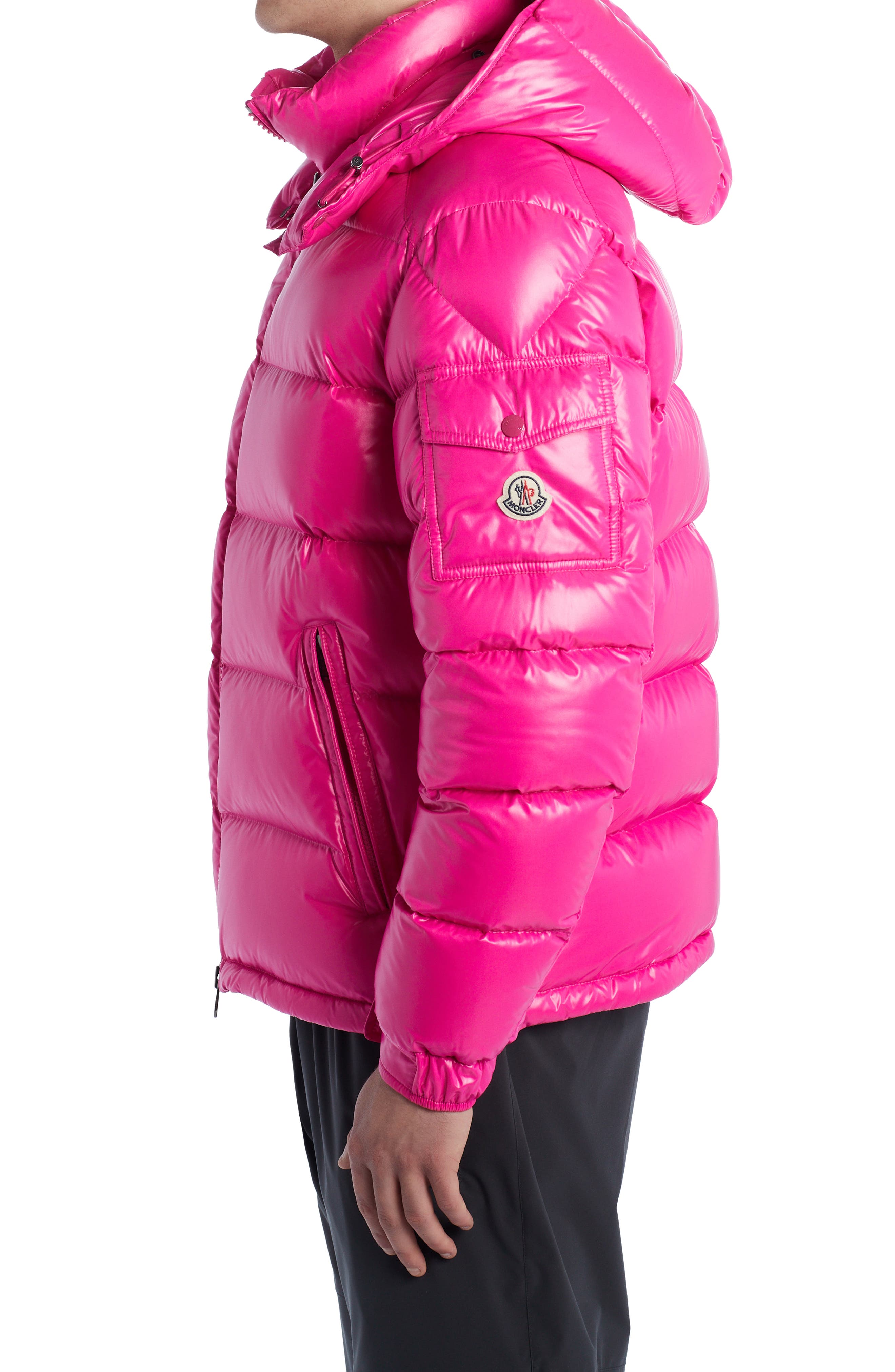 matte black moncler maya