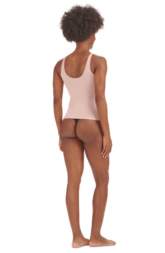 Shop Wolford Beauty Tank Top In Powder Pink