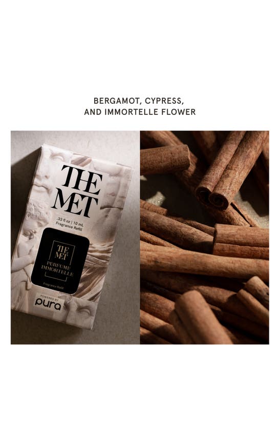Pura X The Met Egyptian Sandalwood Diffuser Fragrance Refill In Perfume Immortelle