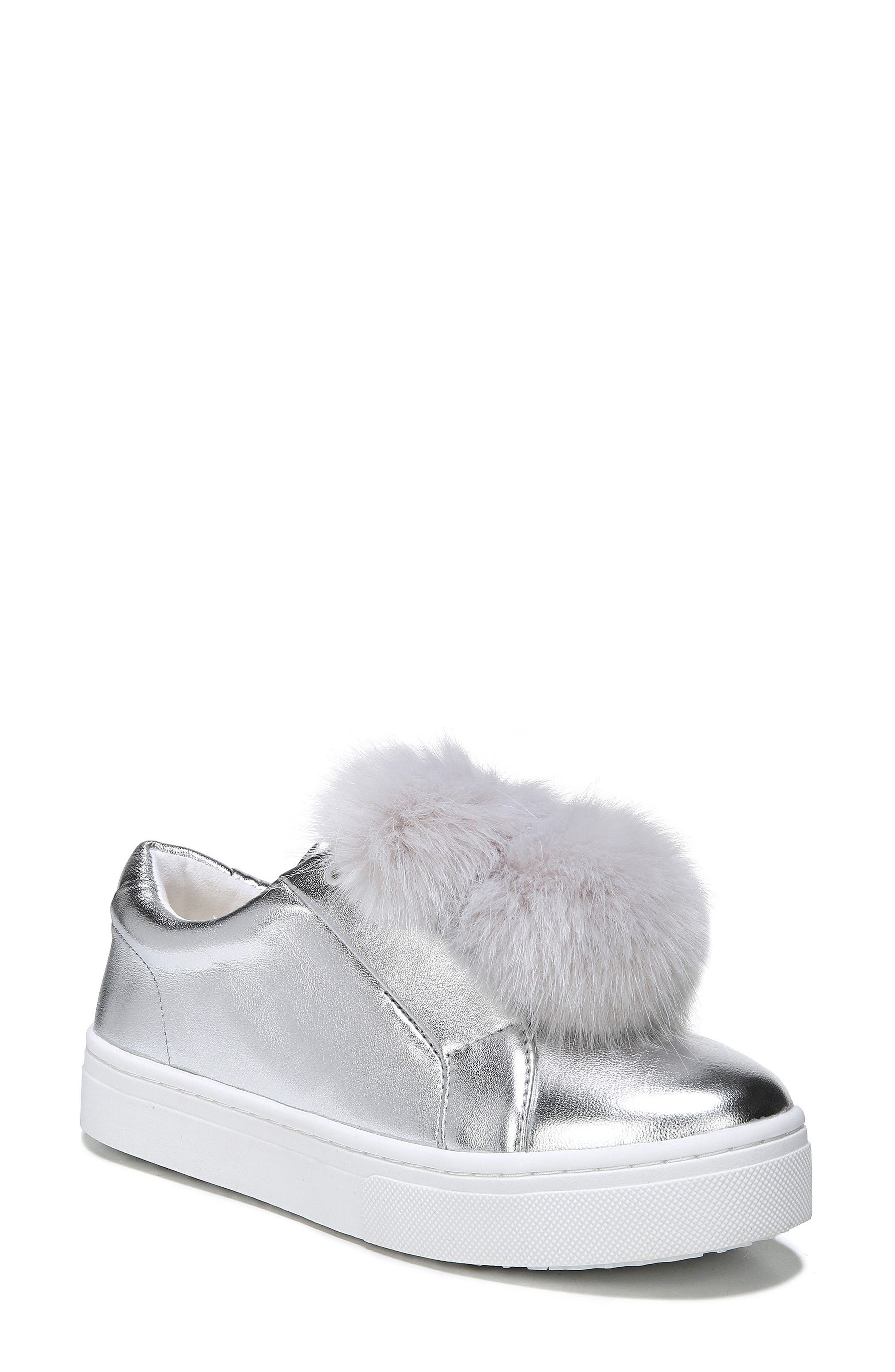 sam edelman leya fur sneaker