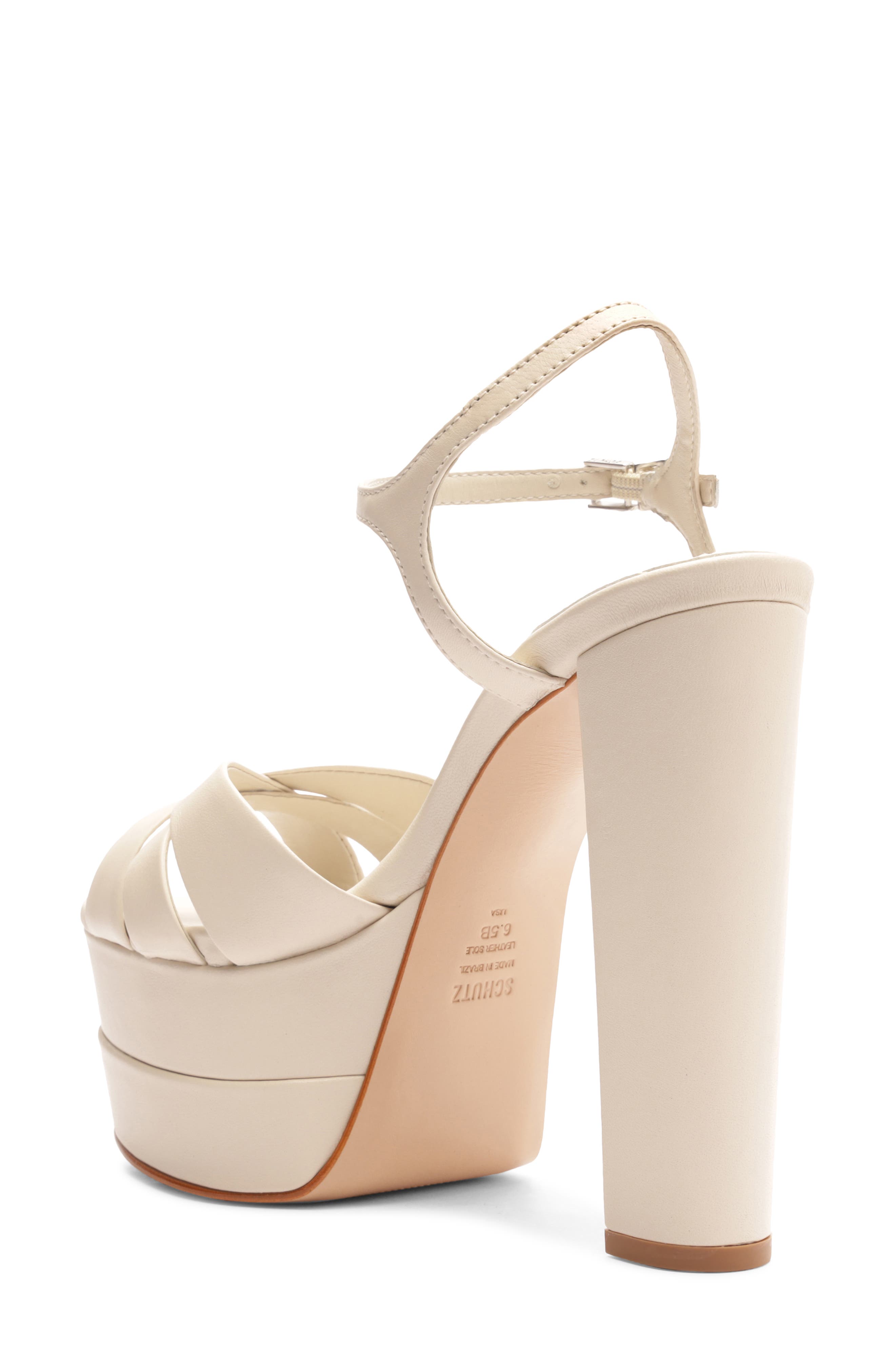Schutz Keefa Ankle Strap Platform Sandal (Women) Nordstrom