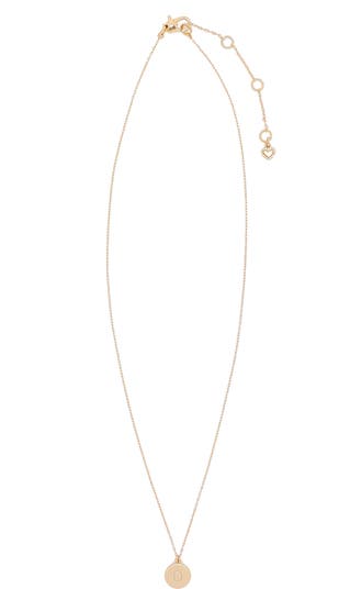 kate spade new york mini initial pendant necklace | Nordstrom