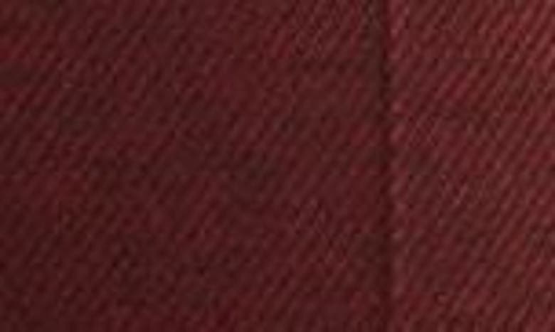 Hugo Boss Slim-fit Trousers In Woven Fabric With Monogram Buttons In Maroon Twill Fantasy