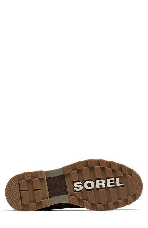 Shop Sorel Madson Ii Chore Waterproof Boot In Tobacco/gum