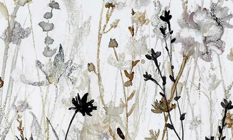 Icanvas Wildflower Mist Ii By Carol Robinson Canvas Wall Art In White-multi