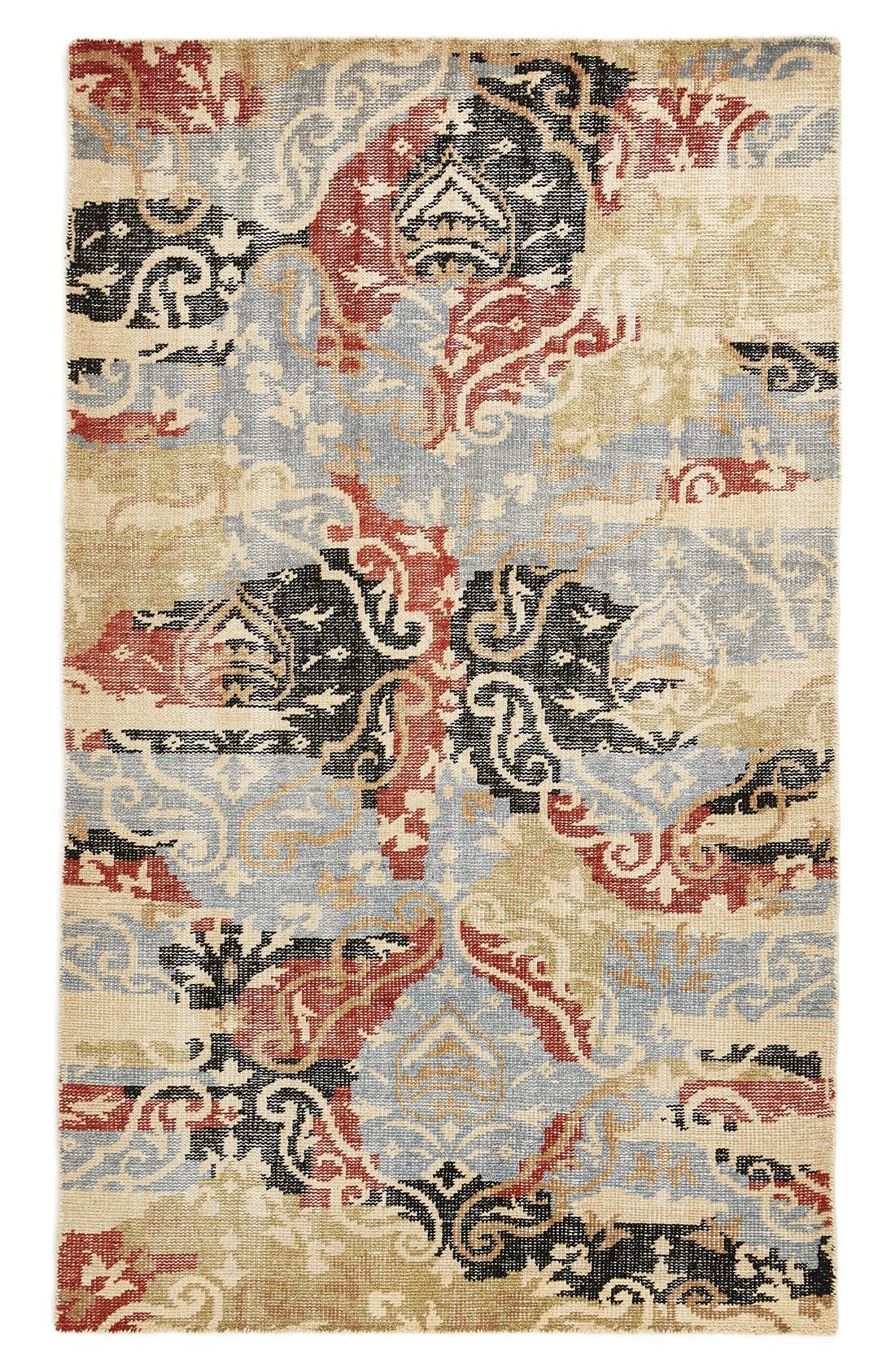 Rizzy Home Hand Knotted Wool Area Rug Nordstrom