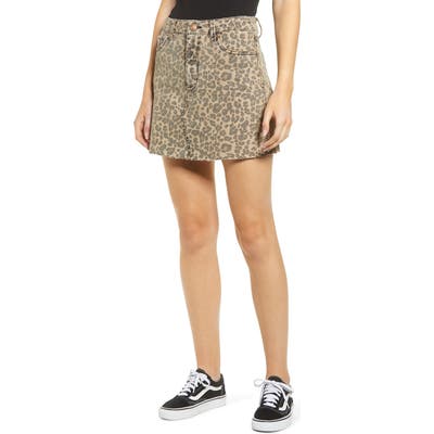Sts Blue Emily Denim Miniskirt, Brown