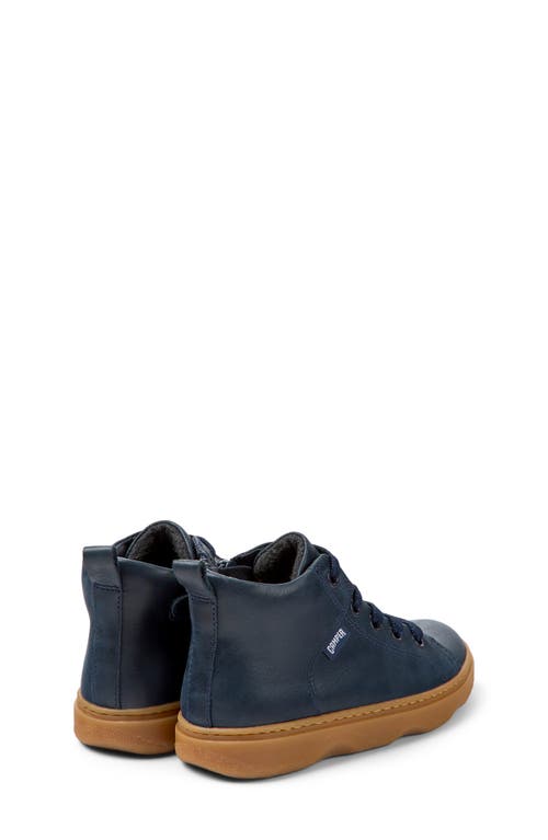 Camper Kiddo High Top Sneaker In Navy