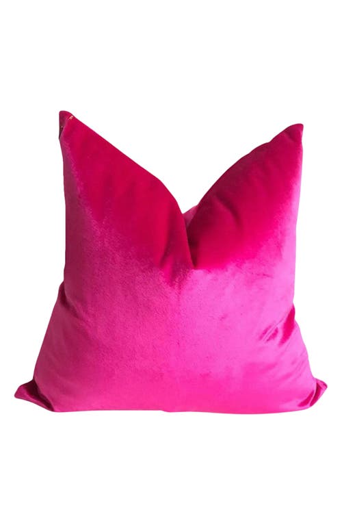 MODISH DECOR PILLOWS Velvet Pillow Cover in Purple Tones