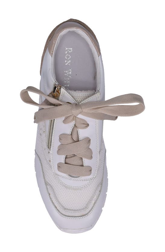 Shop Ron White Zola Weatherproof Wedge Sneaker In Mink