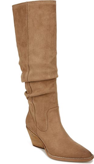 Vince camuto kashiana leather best sale scrunch over the knee boots