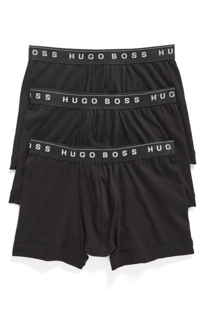Hugo Boss 3-pack Cotton Boxer Briefs In White