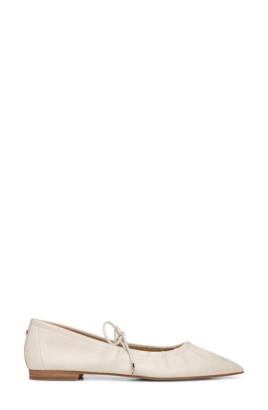 Shop Sam Edelman Bri Mary Jane Pointed Toe Flat In Modern Ivory