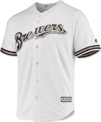 Milwaukee brewers home deals jersey