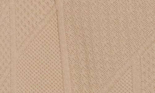 Shop American Stitch Textured Shorts In Taupe