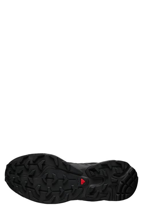 Salomon 'xa Pro 3d' Black Sneakers With Logo Patch On The Side And Panelled Design In Black/ebony/magnet