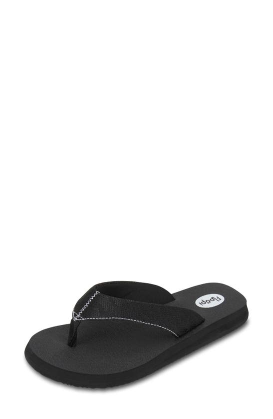 Floopi Gianna Flip Flop In Black