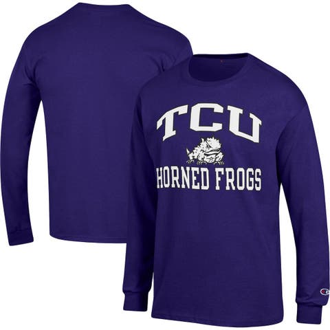 Nike Tcu Horned Frogs Performance Long Sleeve Hoodie T-shirt At Nordstrom  in Blue for Men