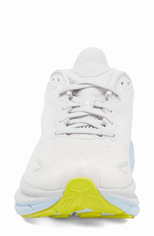 Shop Hoka Clifton 9 Running Shoe In Nimbus Cloud/ice Water