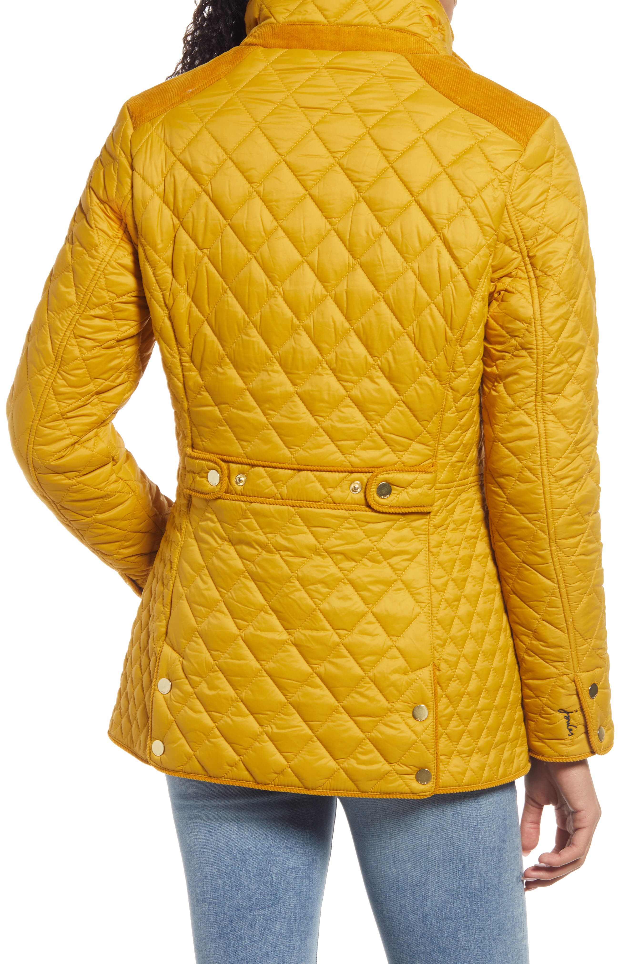 joules newdale quilted jacket caramel