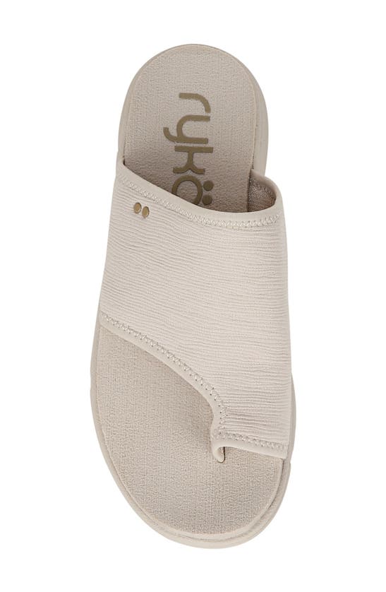 Shop Ryka Rykä Margo Slide Sandal In French Taupe