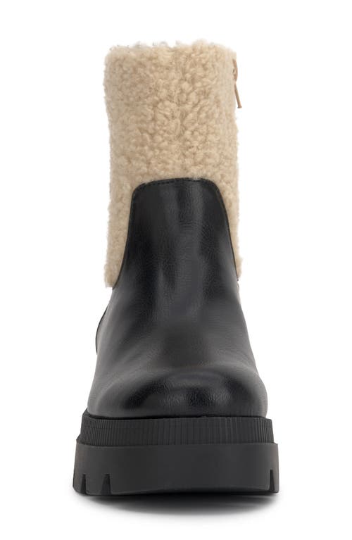 Jessica Simpson Ulalie Platform Bootie In Black Ivory