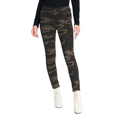 Petite Sanctuary Grease Leggings, Green