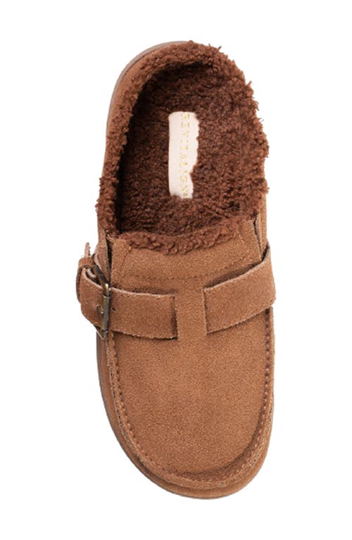 Shop Revitalign Siesta Faux Fur Lined Clog In Bison