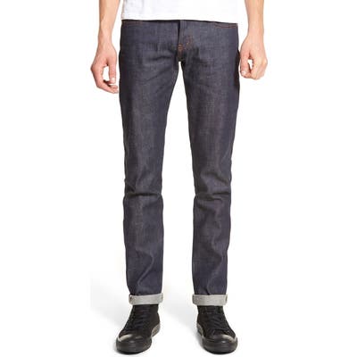 Naked & Famous Denim Super Skinny Guy Skinny Fit Selvedge Jeans
