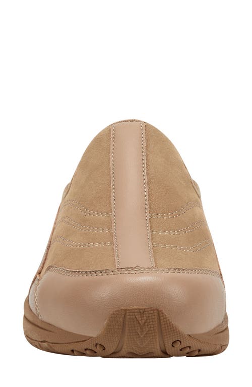 Shop Easy Spirit Traveltime Clog Sneaker In Camel Taupe/camel Taupe