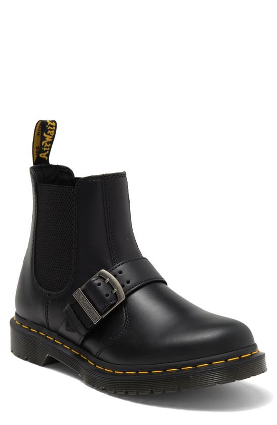 Shop Dr. Martens' Dr. Martens 2976 Chelsea Boot In Black Classic Pull Up