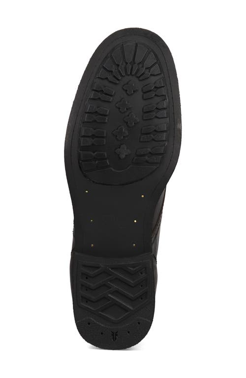 Frye Tyler Flex Lace-up Boot In Dark Black