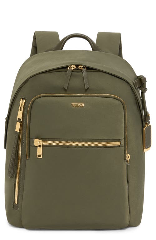 Shop Tumi Voyageur Halsey Backpack In Olive