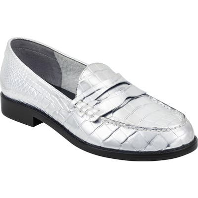 Marc Fisher Ltd Halli Loafer, Metallic