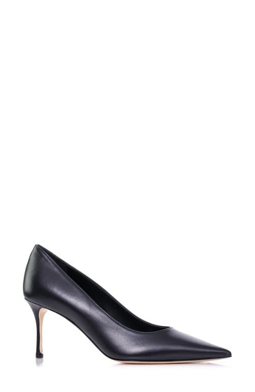 Classic Pointed Toe Pump in Black