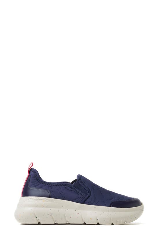 Shop Dearfoams Crimson Regrind Energy Return® Slip-on Sneaker In Peacoat