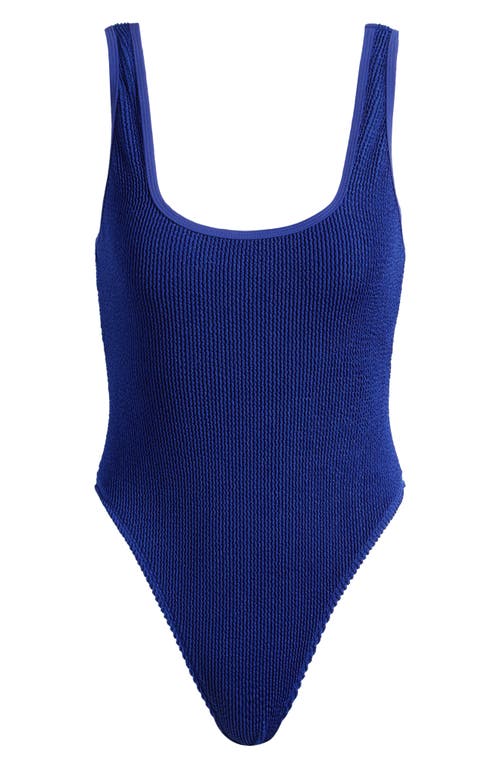 Good American Always Fit One-piece Swimsuit In Capri Blue