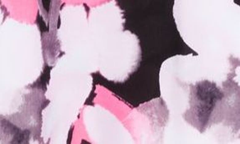 Shop Donna Karan New York Print Capri Knit Pajamas In Blossom Floral